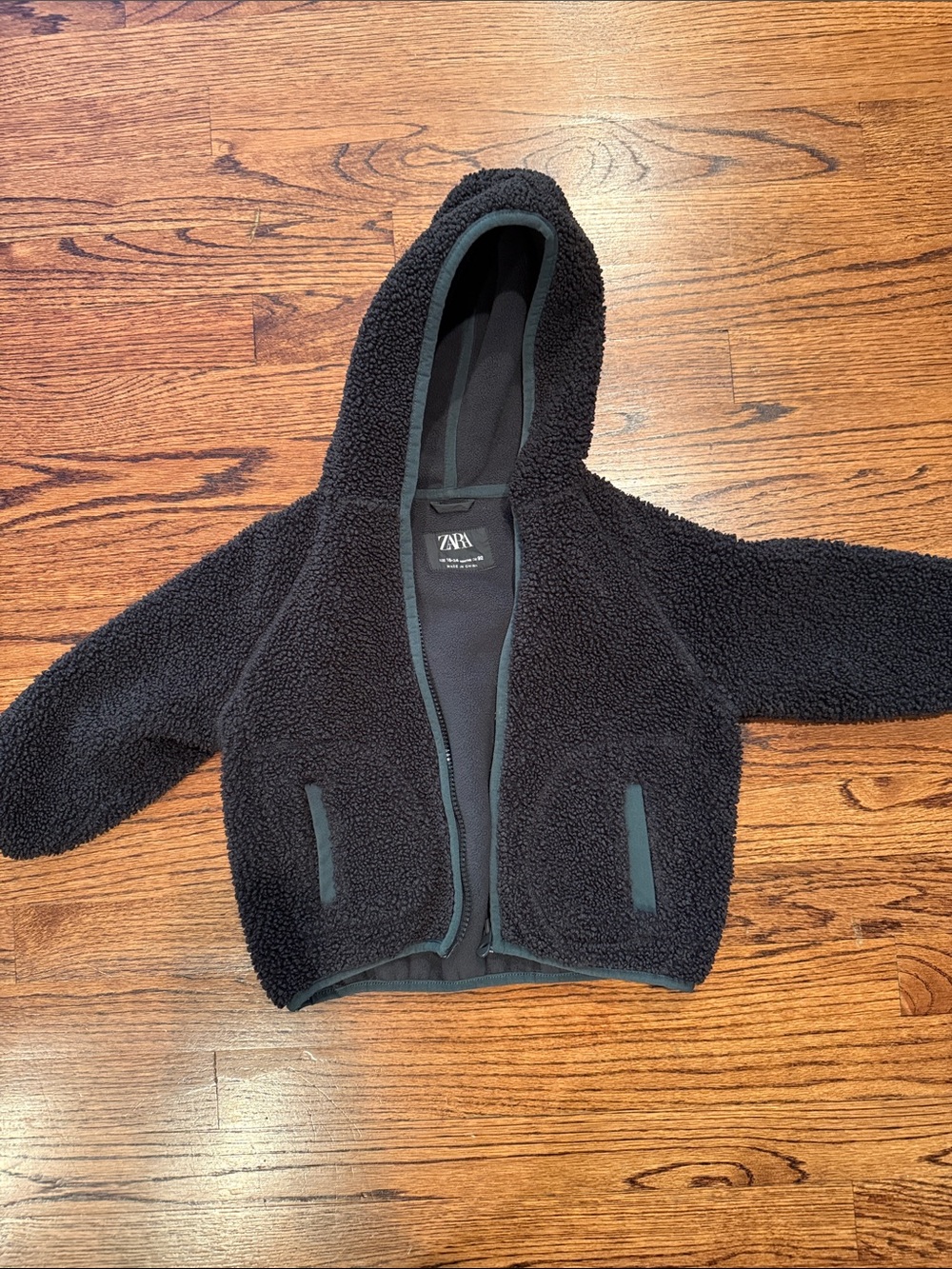 Zara Sherpa teddy fleece jacket 18-24 months